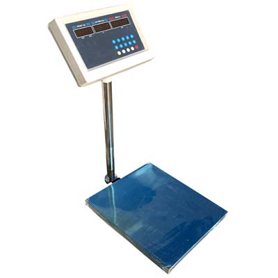 600LB DIGITAL PLATFORM SCALE AC/DC (1/C) | AJ Wholesale Distributors, Inc.