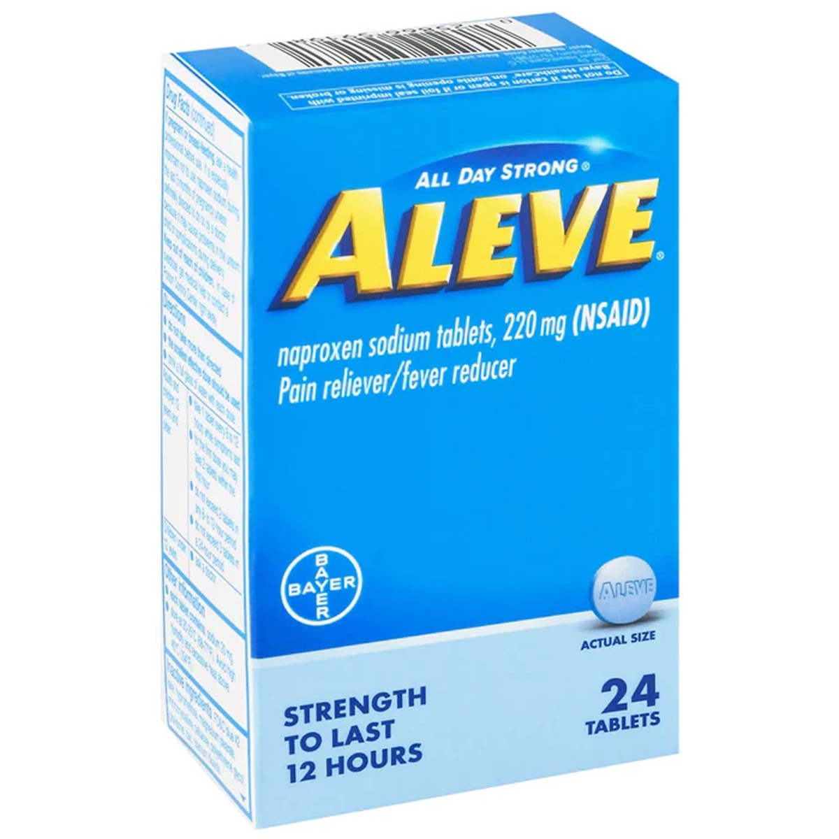 24T ALEVE NAPROXEN SODIUM 220MG 36/C | AJ Wholesale Distributors, Inc.